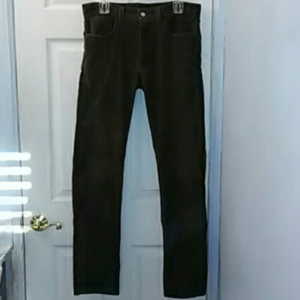 Men's Levi's 511 33x32 dark brown cords